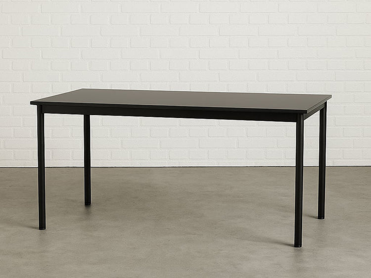 Samba bord med fyra raka ben, höjd 72 cm